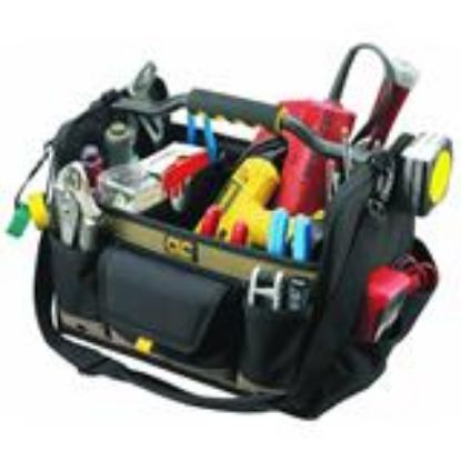 Picture of Tool-bag Open-top Polyester Black 21-pockets 14" X 11" X 11"