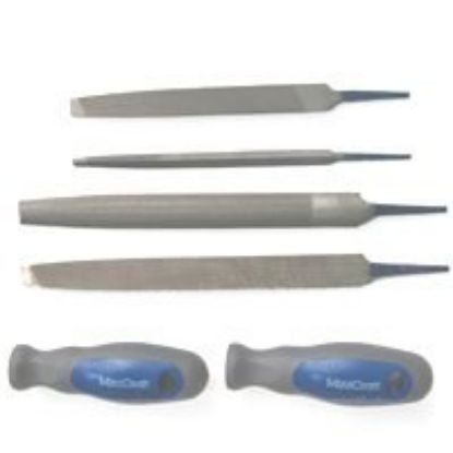 Picture of File Set Two-Tone Handles 6-piece