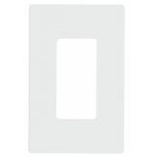 Picture of Wall-Plate Aspire 1-Gang White Satin