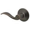 Picture of Bronze Accent Privacy-Lockset Lever-Handle