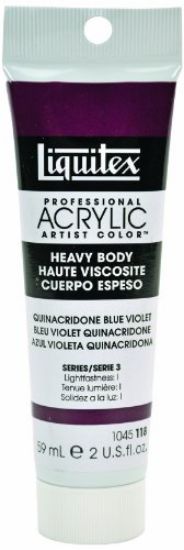 Picture of Heavy-Body-Color 2-FluidOunce (59ml) Quinacridone Blue Violet