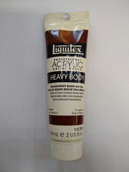 Picture of Heavy-Body-Color 2-FluidOunce (59ml) Transparent Burnt-Sienna