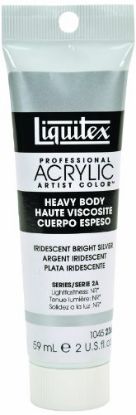 Picture of Heavy-Body-Color 2-FluidOunce (59ml) Iridescent Bright Silver