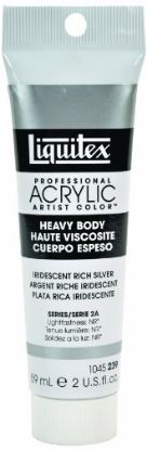 Picture of Heavy-Body-Color 2-FluidOunce (59ml) Iridescent Rich Silver