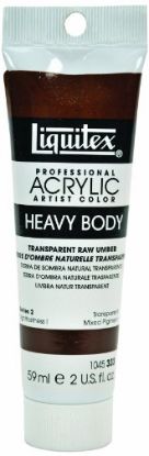 Picture of Heavy-Body-Color 2-FluidOunce (59ml) Transparent Raw Umber