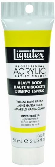 Picture of Heavy-Body-Color 2-FluidOunce (59ml) Yellow Light Hansa