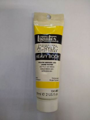 Picture of Heavy-Body-Color 2-FluidOunce (59ml) Yellow Medium Azo