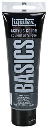 Picture of Basic Acrylic Color Mars Black 4-USFluidOunce (118ml)