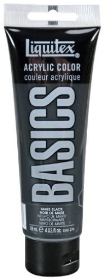 Picture of Basic Acrylic Color Mars Black 4-USFluidOunce (118ml)