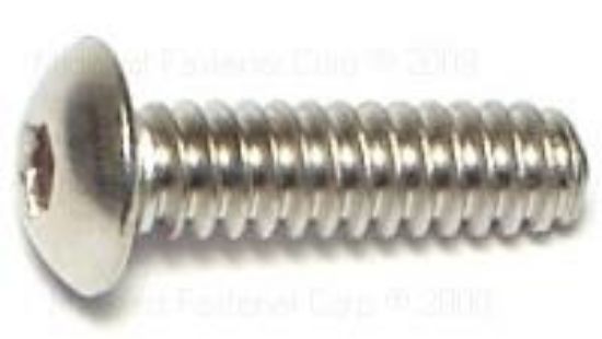 Picture of Machine-Screw Button-head Socket-cap #6-32 X 1/2"