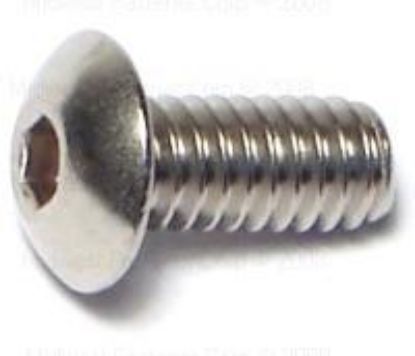 Picture of Machine-Screw Button-head Socket-cap #8-32 X 3/8"