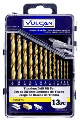 Picture of Drill-bit-set 13-piece W/case 1/16" 1/4"
