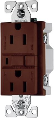 Picture of Brown -Receptacle 15-Amp 125-Volt