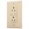 Picture of Electrical-Outlet Self-Test Duplex-Receptacle 15-Amp 125-Volt Double-Pole 3-Wire