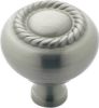 Picture of 1-1/4" Nickel Scroll-Design Cabinet-Knob