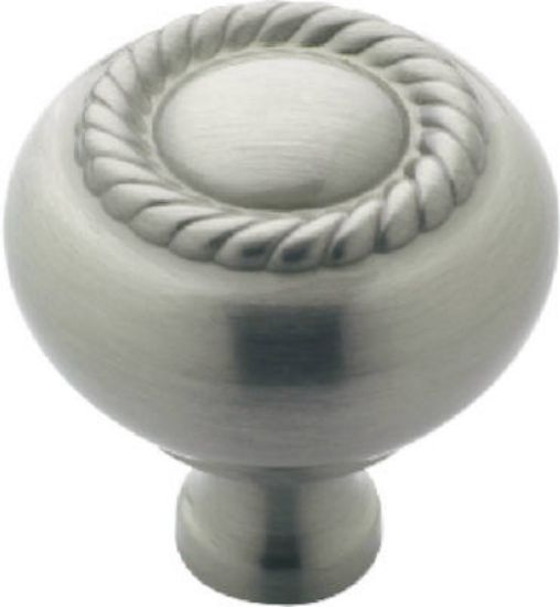 Picture of 1-1/4" Nickel Scroll-Design Cabinet-Knob