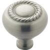 Picture of 1-1/4" Nickel Scroll-Design Cabinet-Knob