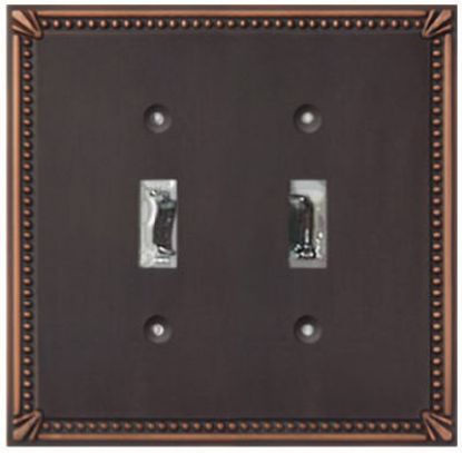Picture of Imperial Bead Bronze Double Toggle-Plate