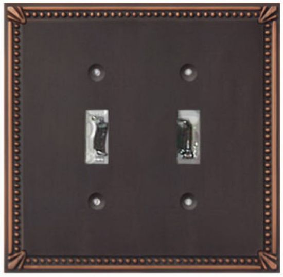 Picture of Imperial Bead Bronze Double Toggle-Plate