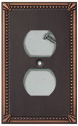Picture of Imperial Bead Bronze Duplex Plate