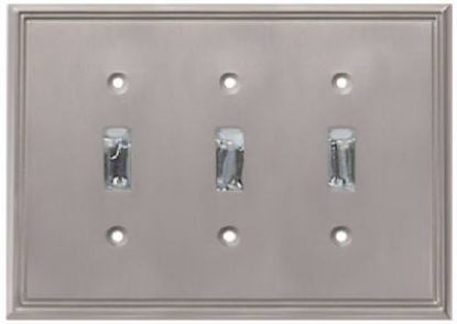 Picture of Metroline Nickel Triple Toggle-Plate
