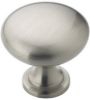 Picture of Cabinet-Knob Traditional Brushed-Nickel 1-1/4" Round
