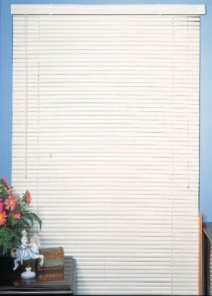 Picture of Mini-Blind Material Vinyl Slat-Width 1" 72" Length 64" White