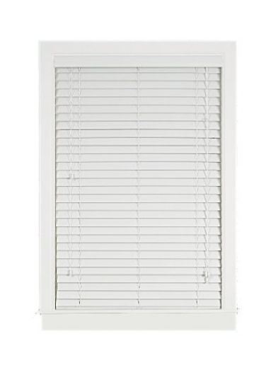 Picture of Window-Blind Faux-Wood Slat-Width 2" 36" Length 64" White