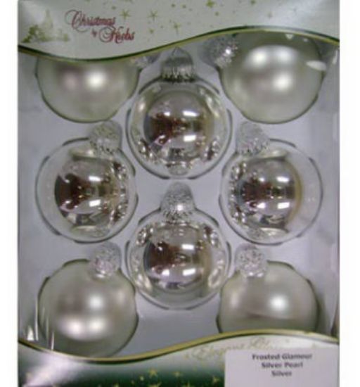 Picture of 8PKRED/SLV/BLU Ornament