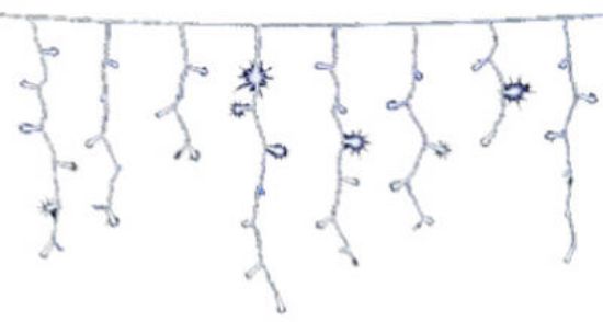 Picture of 105CTCool White C3Icicle Set