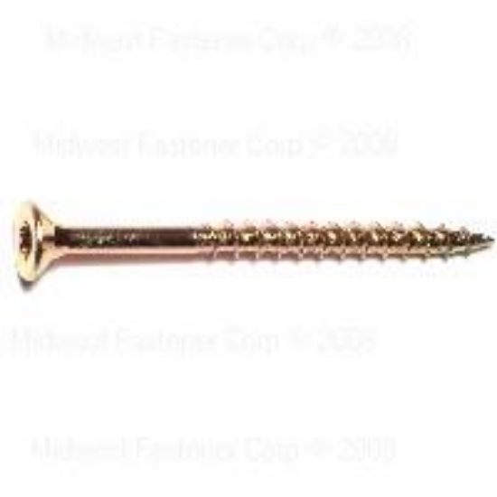 Picture of Wood-Screw Torx Yellow-zinc #9 X 2-1/4"