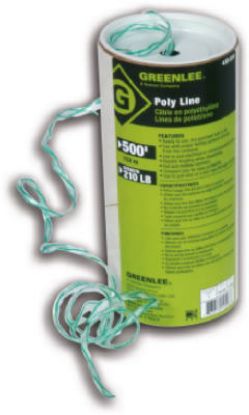 Picture of Wire-pulling Drag-line Polyester Green 210 Lb 500'
