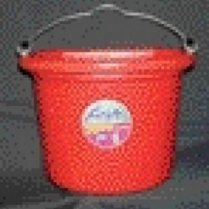 Picture of Flat-side Farm-Bucket Red