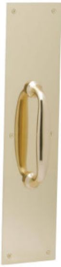 Picture of 3.5 x 15 Bright-Brass Pull-Plate