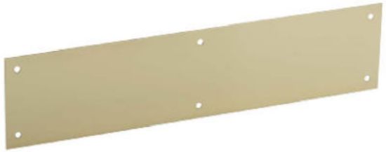 Picture of 8 x 34 Bright-Brass Kickplate