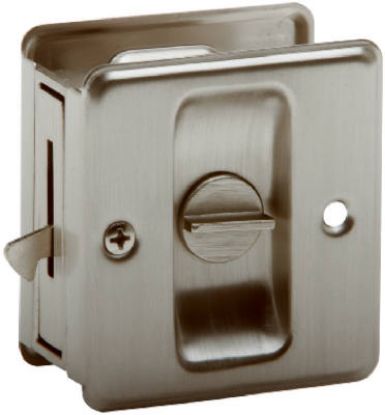 Picture of Satin-Nickel Sliding-Door Lock