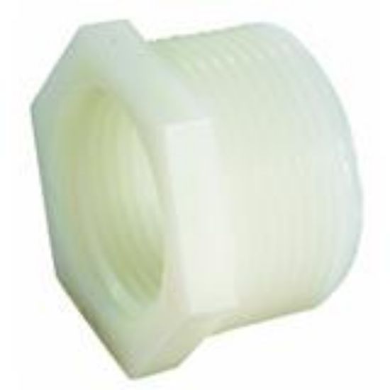 Picture of Nylon Hex-Bushing 1/2 X 3/8"