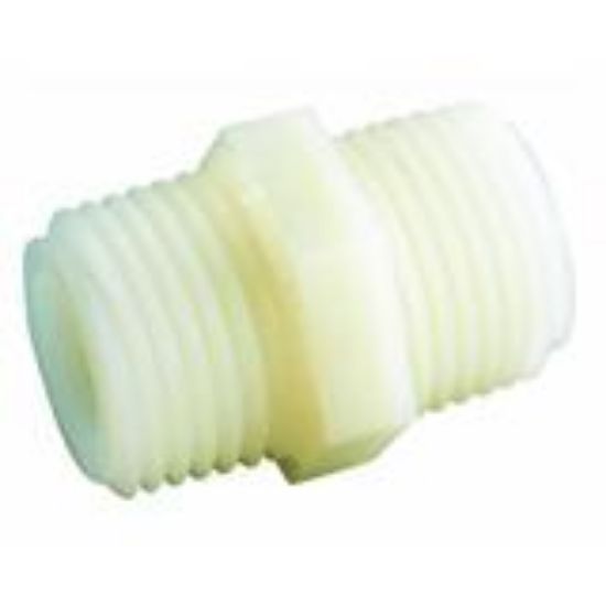 Picture of Nylon Hex-Nipple 3/8"