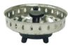 Picture of 3-1/4" X 3/4" Strainer-Basket With Rubber-Stopper