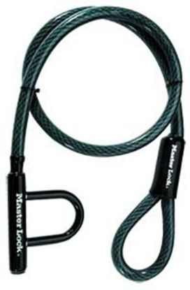 Picture of Quantum 20 Braided Steel Cable with Integrated U-Lock