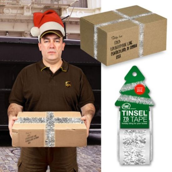 Picture of Tinsel Tape- Garland Packaging-Tape