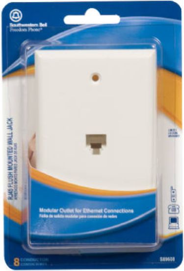 Picture of Wall-jack Flush Cat5e White