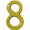 Picture of NUMBER 8 4" B BRASS