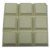 Picture of Square Rubber Bumpers White 1/2"