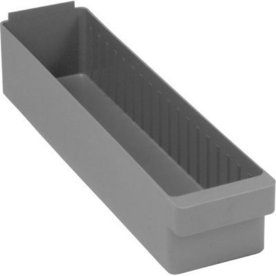 Picture of 23-7/8" x 5-9/16" x 4-5/8" Polystyrene Shelf-Bin Blue