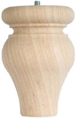 Picture of 3-1/4" x 4-3/4Ash Bun Feet