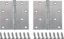 Picture of Door Hinges Square-Corner Stainless-steel 4" X 4"