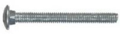 Picture of Carriage-bolt Zinc-Plate 1/4-20 Tpi 20 X 1.500"
