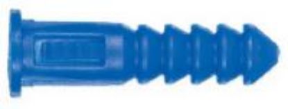 Picture of Plug-Anchor Plastic Ribbed 10-12 X 1"