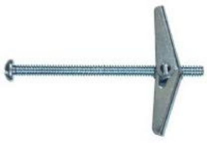Picture of Toggle-Bolt Zinc-Plated Mild-Steel 1/4" x 5"